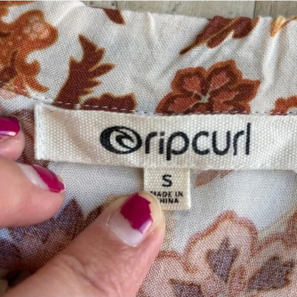 Rip Curl Desert Dawn Tunic Dress Bohemian Paisley Floral - Picture 11 of 12